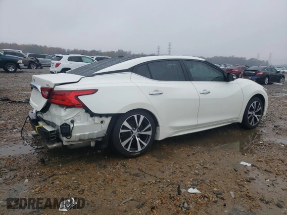 2016 Nissan Maxima SL with VIN 1N4AA6AP7GC905950, listed as a Copart auction lot 77975563 with 74,157 mi miles and Salvage Title. Bid and sale history available at DreamBid. Image 3.