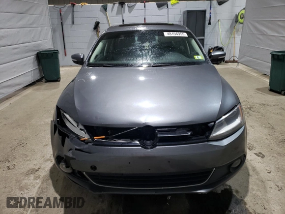 2012 Volkswagen Jetta SEL with VIN 3VWLP7AJ2CM412024, listed as a Copart auction lot 48194955 with 178,268 mi miles and Salvage title. Bid and sale history available at DreamBid. Image 5.
