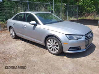2017 Audi A4 Premium z VIN WAUANAF44HN006000, wystawiony jako IAAI lot #42103038 z przebiegiem 59 905 mil mil oraz . Historia ofert i sprzedaży dostępna na DreamBid. Obrazek 1.