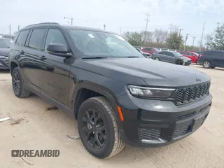 2024 Jeep Grand Cherokee Altitude with VIN 1C4RJKAG5R8553706, listed as a IAAI auction lot 41694333 with 38,308 mi miles and . Bid and sale history available at DreamBid. Image 1.