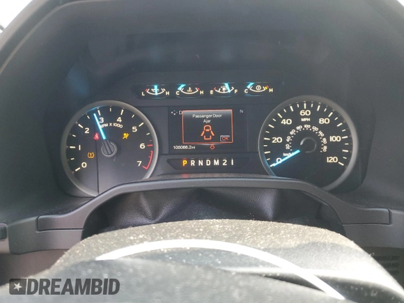 2016 Ford F-150 XLT with VIN 1FTFW1EF5GFA68734, listed as a Copart auction lot 46678075 with 105,066 mi miles and Salvage Title. Bid and sale history available at carsss.com. Image 9.