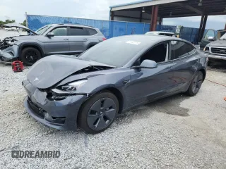 2023 Tesla Model 3 с VIN 5YJ3E1EA1PF417841, выставлен на аукционе Copart как лот 63102275 с пробегом 20 968 миль миль и Списание • Salvage title. История ставок и продаж доступна на DreamBid. Изображение 1.