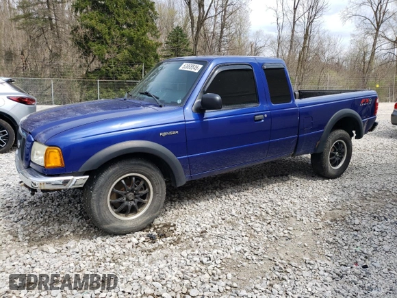 2005 Ford Ranger XLT z VIN 1FTZR45EX5PA03656, wystawiony jako Copart lot #53868545 z przebiegiem 181 970 mil mil oraz Czysty tytuł • Clean title. Historia ofert i sprzedaży dostępna na DreamBid. Obrazek 1.