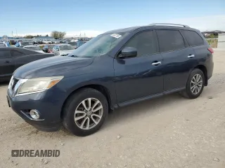 2015 Nissan Pathfinder S z VIN 5N1AR2MM1FC658447, wystawiony jako Copart lot #48972195 z przebiegiem 108 805 mil mil oraz Czysty tytuł • Clean title. Historia ofert i sprzedaży dostępna na DreamBid. Obrazek 1.