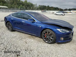 2021 Tesla Model S 90D с VIN 5YJSA1E41MF417786, выставлен на аукционе Copart как лот 80053264 с пробегом 42 755 миль миль и Списание • Salvage title. История ставок и продаж доступна на DreamBid. Изображение 4.