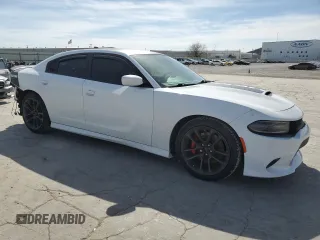 2021 Dodge Charger R/T z VIN 2C3CDXCT7MH636341, wystawiony jako Copart lot #47975925 z przebiegiem 25 686 mil mil oraz Szkoda całkowita • Salvage title. Historia ofert i sprzedaży dostępna na DreamBid. Obrazek 4.
