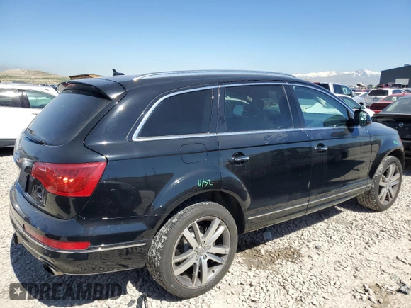 2015 Audi Q7 3.0T Premium Plus with VIN WA1LGBFE1FD022169, listed as a Copart auction lot 50714875 with 90,939 mi miles and Salvage Title. Bid and sale history available at carsss.com. Image 3.