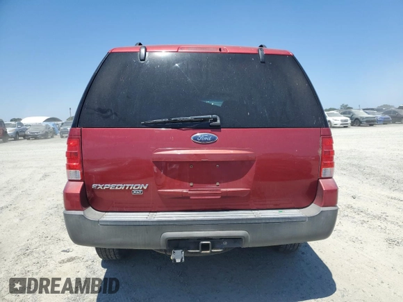 2006 Ford Expedition Special Service with VIN 1FMPU16516LA30395, listed as a Copart auction lot 60482185 with 172,358 mi miles and Salvage title. Bid and sale history available at DreamBid. Image 6.