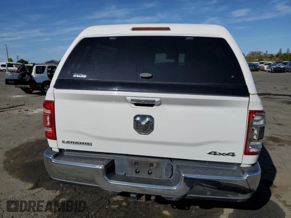 2019 Ram 2500 Laramie with VIN 3C6UR5FL3KG553723, listed as a Copart auction lot 52037355 with 74,377 mi miles and Salvage Title. Bid and sale history available at carsss.com. Image 6.