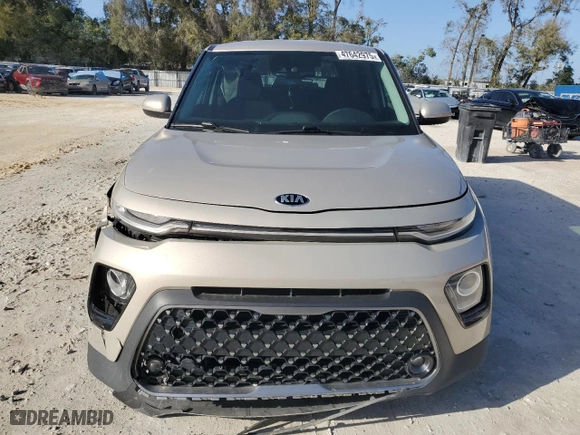 2020 Kia Soul EX with VIN KNDJ33AUXL7009721, listed as a Copart auction lot 47642975 with 51,861 mi miles and Salvage Title. Bid and sale history available at carsss.com. Image 5.