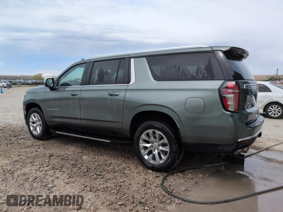 2023 Chevrolet Suburban Premier with VIN 1GNSKFKD3PR338270, listed as a Copart auction lot 54224795 with 44,769 mi miles and Non Repairable. Bid and sale history available at DreamBid. Image 2.