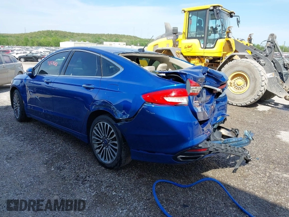 2017 Ford Fusion SE with VIN 3FA6P0H95HR321977, listed as a IAAI auction lot 41854692 with 125,137 mi miles. Bid and sale history available at carsss.com. Image 3.