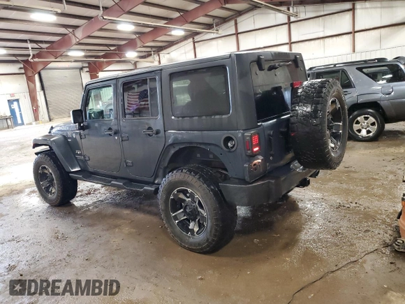 2017 Jeep Wrangler Unlimited Sahara z VIN 1C4BJWEG9HL698729, wystawiony jako Copart lot #55981555 z przebiegiem 117 556 mil mil oraz Czysty tytuł • Clean title. Historia ofert i sprzedaży dostępna na DreamBid. Obrazek 2.