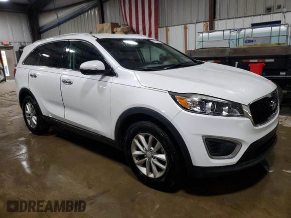 2016 Kia Sorento LX with VIN 5XYPG4A39GG053357, listed as a Copart auction lot 46892525 with 78,402 mi miles and Clean Title. Bid and sale history available at carsss.com. Image 4.