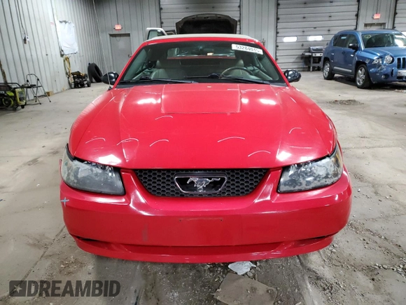 2004 Ford Mustang Deluxe with VIN 1FAFP44604F159640, listed as a Copart auction lot 53284015 with 86,357 mi miles and Clean Title. Bid and sale history available at carsss.com. Image 5.