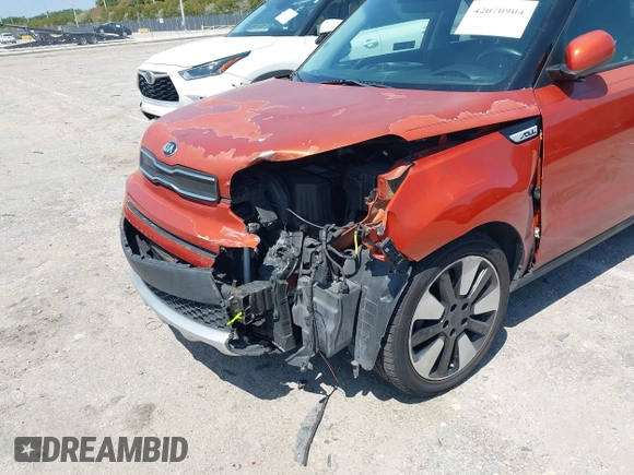2018 Kia Soul + with VIN KNDJP3A57J7585714, listed as a IAAI auction lot 42070904 with 248,637 mi miles. Bid and sale history available at carsss.com. Image 6.