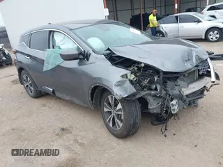 2022 Nissan Murano S z VIN 5N1AZ2AS5NC110033, wystawiony jako IAAI lot #41503318 z przebiegiem 55 733 mil mil oraz . Historia ofert i sprzedaży dostępna na DreamBid. Obrazek 1.
