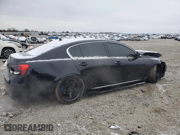 2009 Lexus GS 350 with VIN JTHBE96S190045970, listed as a Copart auction lot 82861164 with 146,641 mi miles and Non Repairable. Bid and sale history available at carsss.com. Image 3.