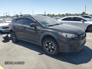 2018 Subaru Crosstrek Premium with VIN JF2GTADC4JH253682, listed as a Copart auction lot 60280265 with 93,071 mi miles and Salvage title. Bid and sale history available at DreamBid. Image 4.