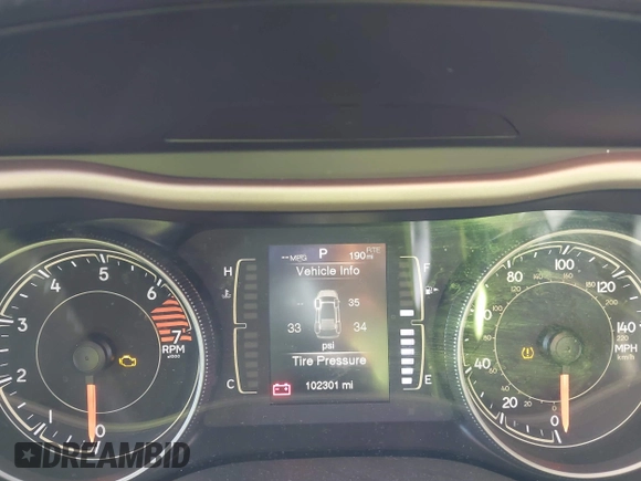 2017 Jeep Cherokee Sport with VIN 1C4PJMAB4HW664474, listed as a IAAI auction lot 41811736 with 102,301 mi miles. Bid and sale history available at carsss.com. Image 7.