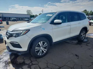 2018 Honda Pilot EX-L with VIN 5FNYF6H86JB032730, listed as a Copart auction lot 66371035 with 83,629 mi miles and Salvage title. Bid and sale history available at DreamBid. Image 1.