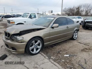 2006 BMW 3 Series 325Ci with VIN WBABD334X6PL09095, listed as a Copart auction lot 88348015 with 126,406 mi miles and Salvage Title. Bid and sale history available at carsss.com. Image 1.