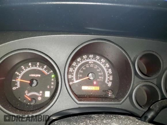 2012 Toyota Tundra 2WD Truck SR with VIN 5TFTY5F1XCX007648, listed as a Copart auction lot 43473225 with 244,780 mi miles and Salvage Title. Bid and sale history available at carsss.com. Image 9.