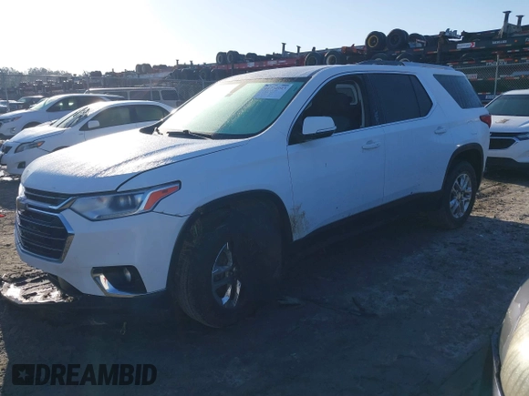 2018 Chevrolet Traverse LT Cloth with VIN 1GNERGKW5JJ206200, listed as a IAAI auction lot 41774993 with 142,587 mi miles. Bid and sale history available at carsss.com. Image 17.