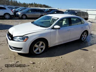 2013 Volkswagen Passat SE with VIN 1VWBH7A36DC139893, listed as a Copart auction lot 46299765 with 100,322 mi miles and Clean Title. Bid and sale history available at carsss.com. Image 1.