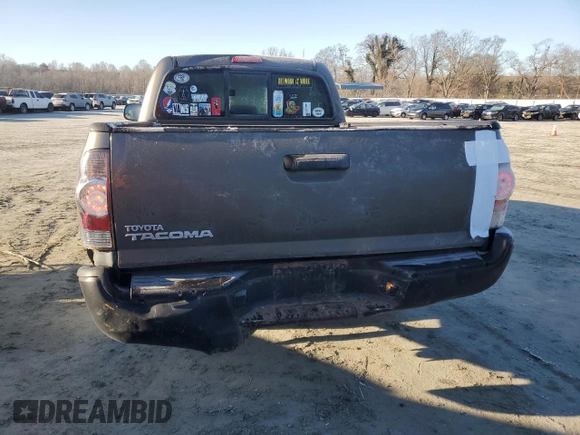 2010 Toyota Tacoma with VIN 5TENX4CN1AZ732395, listed as a Copart auction lot 87616185 with 150,904 mi miles and Salvage Title. Bid and sale history available at carsss.com. Image 6.
