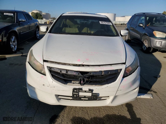 2012 Honda Accord Cpe EX-L with VIN 1HGCS2B84CA006857, listed as a Copart auction lot 88767095 with NaN miles and Salvage Title. Bid and sale history available at carsss.com. Image 5.
