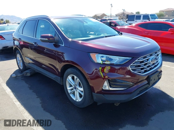 2019 Ford Edge SEL z VIN 2FMPK4J9XKBB10449, wystawiony jako IAAI lot #41614536 z przebiegiem 83 879 mil mil oraz . Historia ofert i sprzedaży dostępna na DreamBid. Obrazek 1.