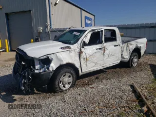 2023 Ram 2500 Tradesman z VIN 3C6UR4CJ3PG586659, wystawiony jako Copart lot #59789144 z przebiegiem 5 378 mil mil oraz Szkoda całkowita • Salvage title. Historia ofert i sprzedaży dostępna na DreamBid. Obrazek 1.