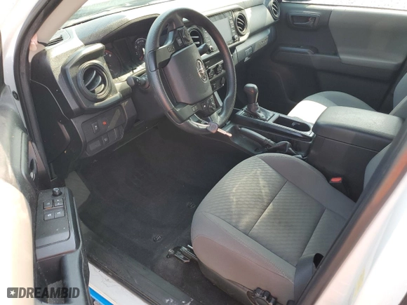 2023 Toyota Tacoma 2WD SR with VIN 3TYRX5GN4PT078617, listed as a Copart auction lot 52136805 with 18,481 mi miles and Non Repairable. Bid and sale history available at carsss.com. Image 8.