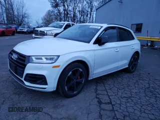 2020 Audi SQ5 Prestige with VIN WA1C4AFY7L2030314, listed as a Copart auction lot 80626253 with Not Provided miles and . Bid and sale history available at DreamBid. Image 1.