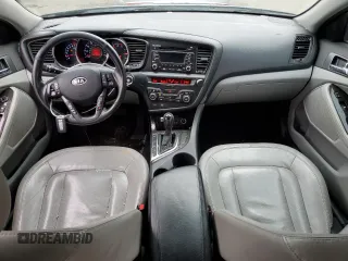 2011 Kia Optima EX with VIN KNAGN4A66B5085486, listed as a Copart auction lot 76928424 with 153,610 mi miles and Salvage Title. Bid and sale history available at carsss.com. Image 8.