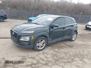 2018 Hyundai Kona SE with VIN KM8K1CAA9JU081990, listed as a IAAI auction lot 41641172 with 79,396 mi miles. Bid and sale history available at carsss.com. Image 2.