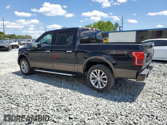 2016 Ford F-150 XLT with VIN 1FTEW1EF2GFD48946, listed as a Copart auction lot 58055625 with 210,368 mi miles and Salvage title. Bid and sale history available at DreamBid. Image 2.