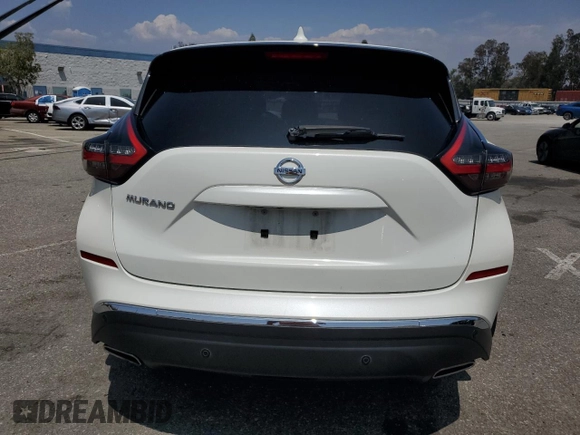 2020 Nissan Murano S with VIN 5N1AZ2AJ8LN151264, listed as a Copart auction lot 55690195 with 58,065 mi miles and Salvage title. Bid and sale history available at DreamBid. Image 6.