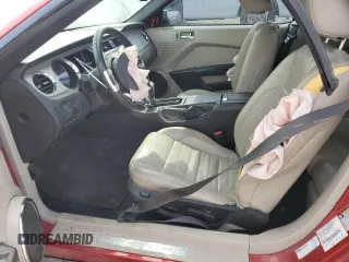 2010 Ford Mustang V6 with VIN 1ZVBP8EN6A5127893, listed as a Copart auction lot 49240375 with 152,874 mi miles and Salvage Title. Bid and sale history available at carsss.com. Image 7.