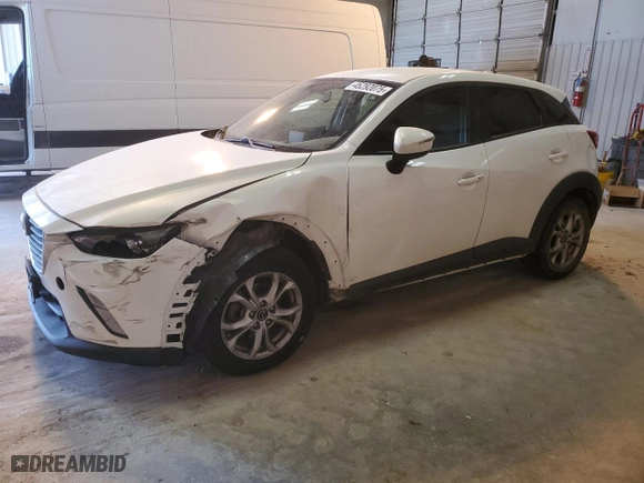 2016 Mazda CX-3 Touring with VIN JM1DKDC72G0139892, listed as a Copart auction lot 45292075 with 130,524 mi miles and Salvage Title. Bid and sale history available at carsss.com. Image 1.