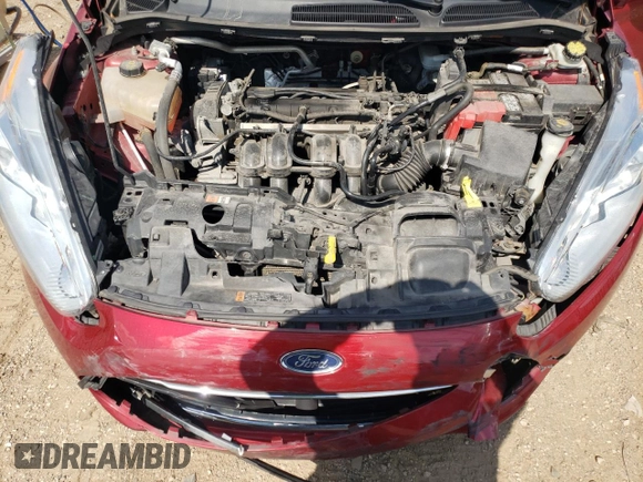 2017 Ford Fiesta Titanium with VIN 3FADP4FJ9HM115666, listed as a Copart auction lot 64105704 with 101,529 mi miles and Salvage Title. Bid and sale history available at DreamBid. Image 11.