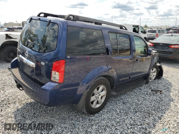2008 Nissan Pathfinder LE with VIN 5N1AR18U18C610518, listed as a Copart auction lot 62060475 with 90,776 mi miles and Non repairable. Bid and sale history available at DreamBid. Image 3.
