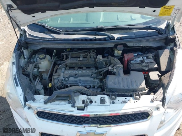 2015 Chevrolet Spark LT with VIN KL8CD6S91FC738616, listed as a IAAI auction lot 41977597 with 128,603 mi miles. Bid and sale history available at carsss.com. Image 10.