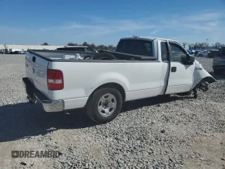2007 Ford F-150 XL with VIN 1FTRF12287NA61703, listed as a Copart auction lot 47027105 with Not provided miles and Salvage title. Bid and sale history available at DreamBid. Image 3.