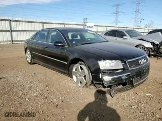2004 Audi A8 L with VIN WAUML44EX4N009929, listed as a Copart auction lot 76987664 with 75,864 mi miles and Salvage Title. Bid and sale history available at carsss.com. Image 11.