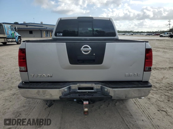 2004 Nissan Titan SE with VIN 1N6AA07AX4N560839, listed as a Copart auction lot 78515294 with 201,134 mi miles and Salvage title. Bid and sale history available at DreamBid. Image 6.