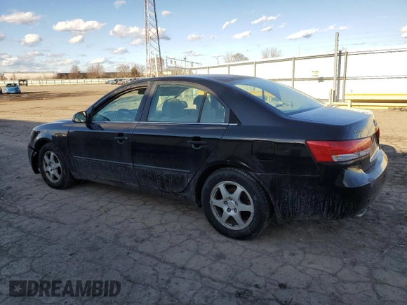 2006 Hyundai Sonata GLS with VIN 5NPEU46FX6H094610, listed as a Copart auction lot 46687865 with 252,934 mi miles and Salvage Title. Bid and sale history available at DreamBid. Image 2.