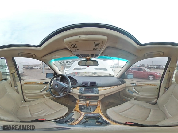 2004 BMW X5 3.0i with VIN 5UXFA13504LU35608, listed as a Copart auction lot 49435715 with 155,153 mi miles and Salvage Title. Bid and sale history available at carsss.com. Image 13.