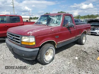 1993 Ford F-150 with VIN 2FTDF15N9PCA06375, listed as a Copart auction lot 73217644 with 293,322 mi miles and Salvage Title. Bid and sale history available at carsss.com. Image 1.